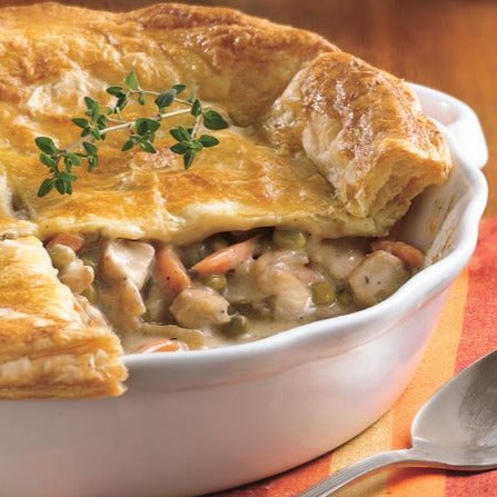 Chicken Pot Pie with Flaky Crust